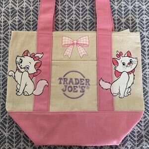 Disney Marie Aristocats large Gingham Custom Made Trader Joes Mini Tote